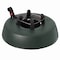 Gardenised Automatic Plastic Green Foot Pedal Christmas Tree Stand, Large 14.5-inch Dia x 3.5-inch Height QI003954.L - alternate 1